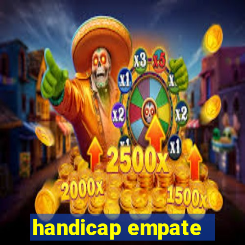 handicap empate -1